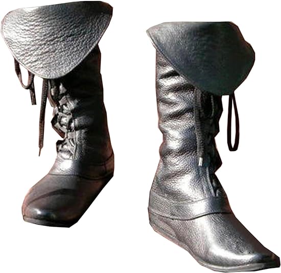 ADRIAN - Schnürschuhe mit Schleifen im Gothic Steampunk-Stil esbjerg-modehus Boots