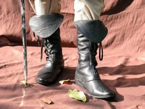 ADRIAN - Schnürschuhe mit Schleifen im Gothic Steampunk-Stil esbjerg-modehus Boots