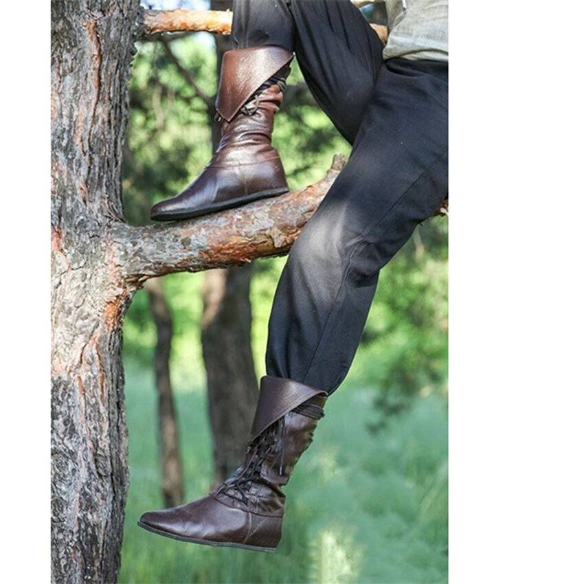 ADRIAN - Schnürschuhe mit Schleifen im Gothic Steampunk-Stil esbjerg-modehus Boots