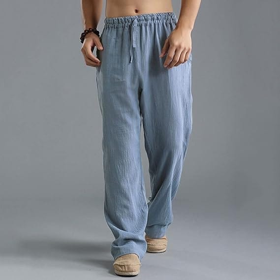 AIZEN - Einfarbigen Leinenhose esbjerg-modehus Pants