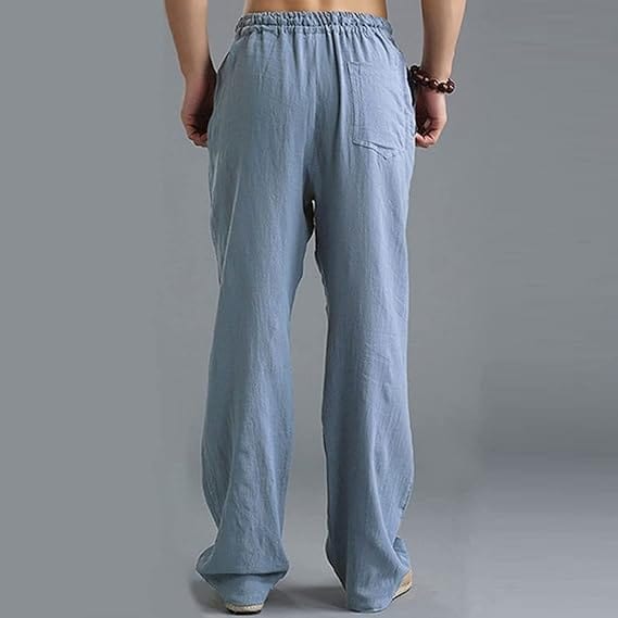 AIZEN - Einfarbigen Leinenhose esbjerg-modehus Pants