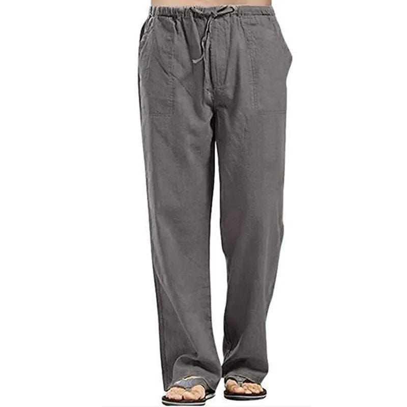 ALESIO - Gerade Freizeithose mit mehreren Taschen esbjerg-modehus Pants