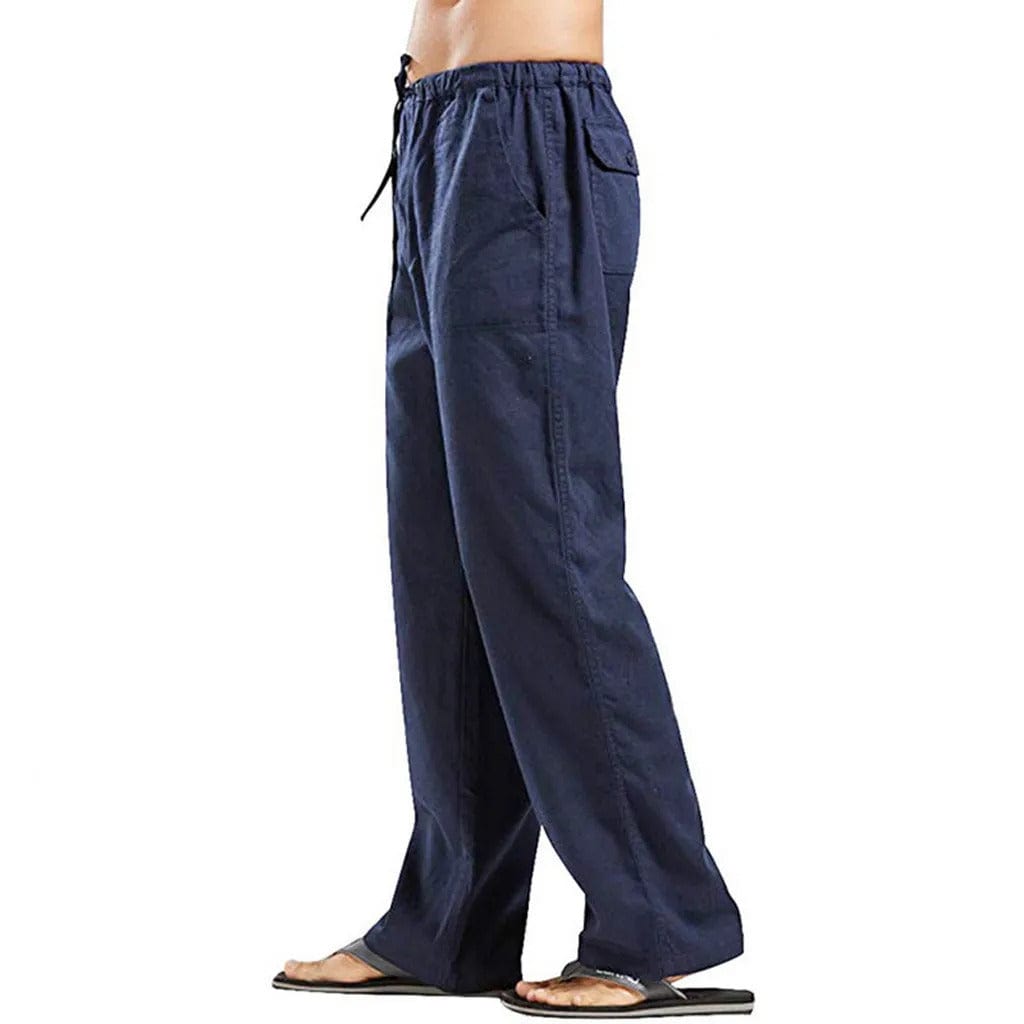 ALESIO - Gerade Freizeithose mit mehreren Taschen esbjerg-modehus Pants