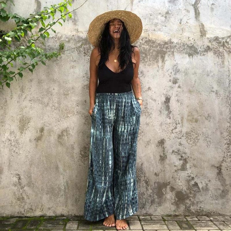 ALYANA - Weit geschnittene Hosen im Boho-Stil esbjerg-modehus Pants