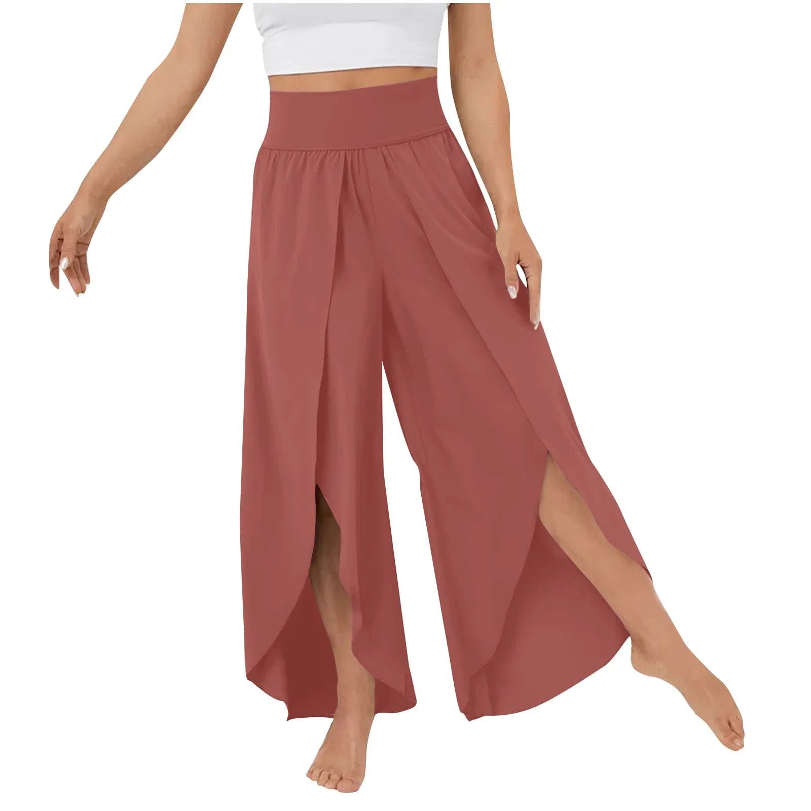 ANNITA - Mode-Schlitzhosen esbjerg-modehus Pants