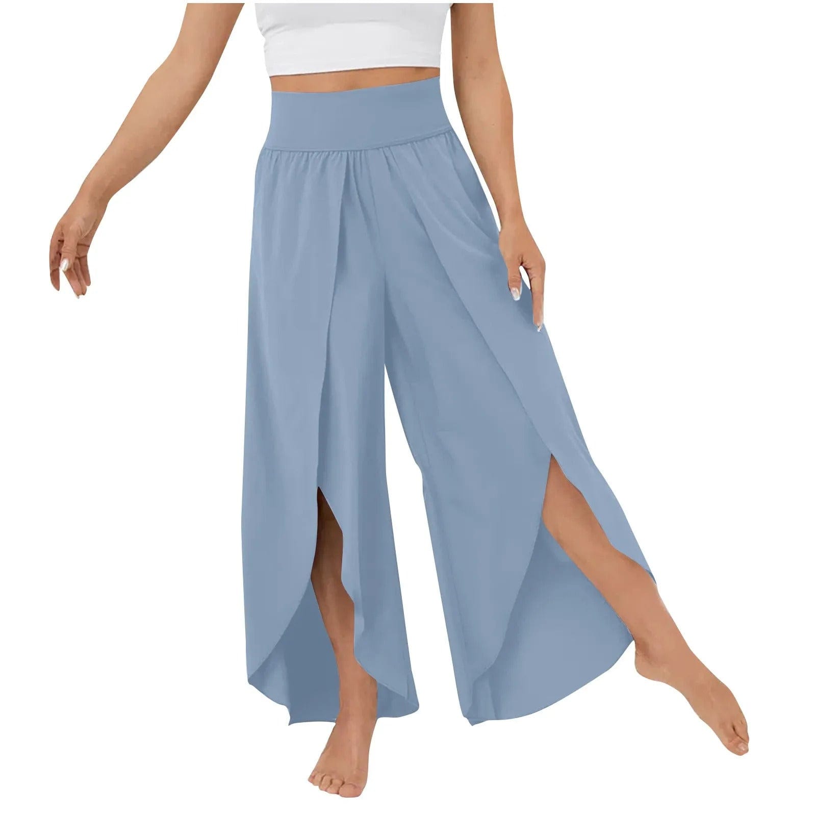 ANNITA - Mode-Schlitzhosen esbjerg-modehus Pants