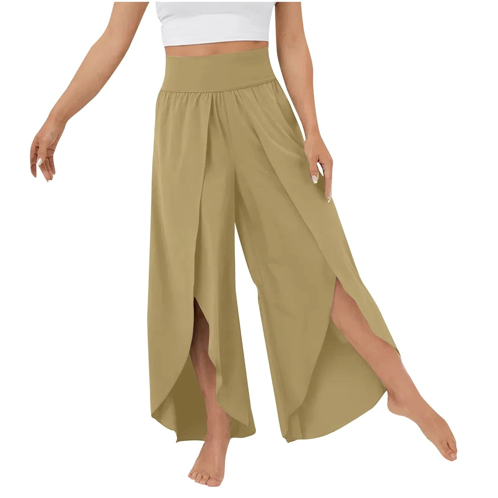 ANNITA - Mode-Schlitzhosen esbjerg-modehus Pants