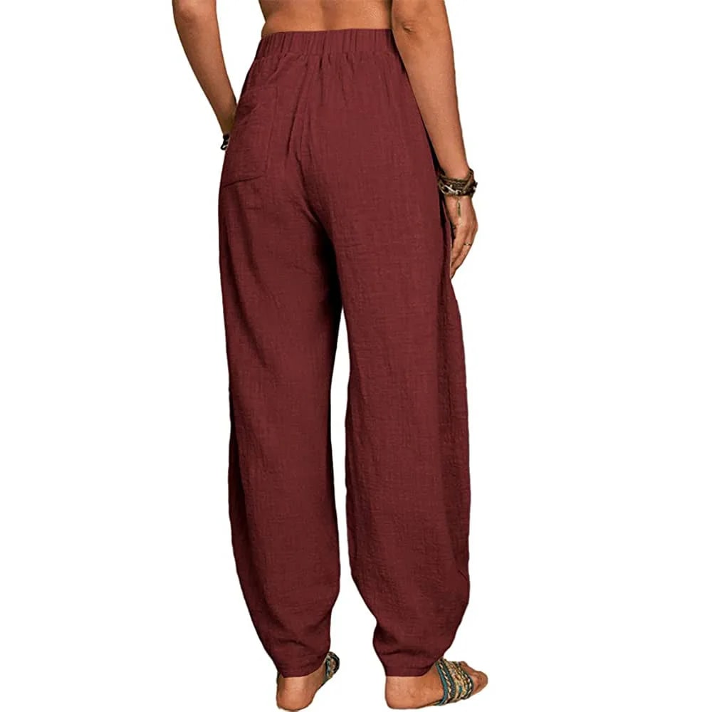 Avery - Weite Leinenhose für Damen esbjerg-modehus Pants