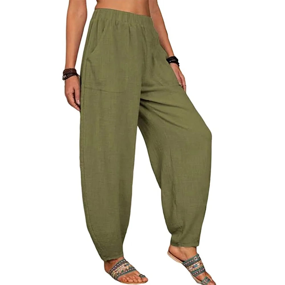 Avery - Weite Leinenhose für Damen esbjerg-modehus Pants