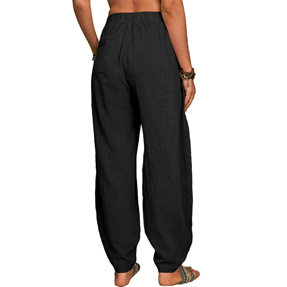 Avery - Weite Leinenhose für Damen esbjerg-modehus Pants