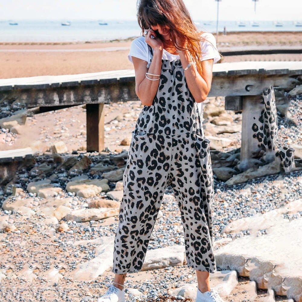 BELLA - Jumpsuits med leopardprint esbjerg-modehus