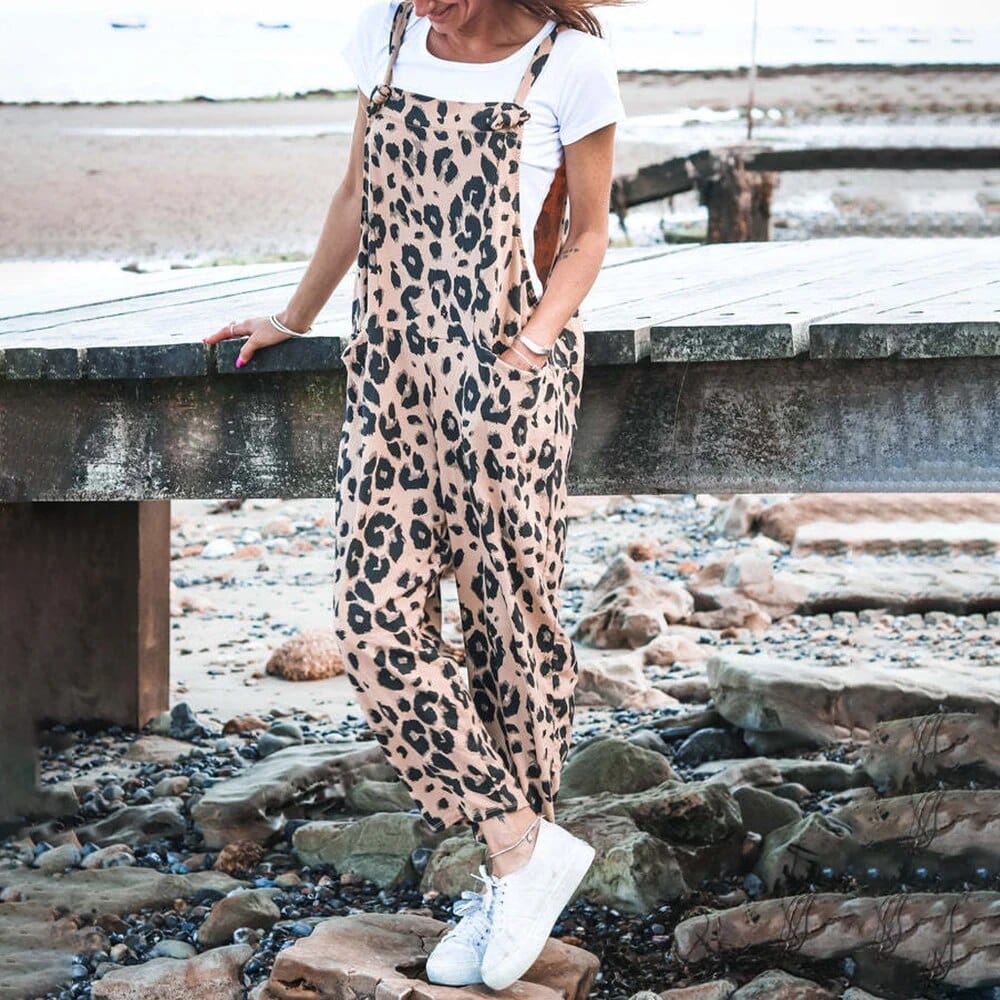 BELLA - Jumpsuits med leopardprint esbjerg-modehus