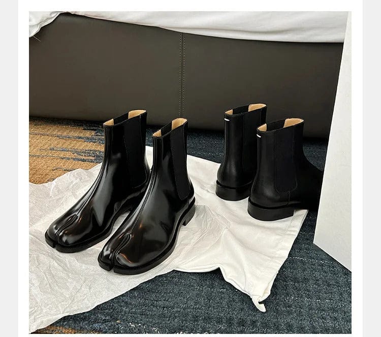 CHARIZ - Stiefeletten mit geteilter Zehenpartie esbjerg-modehus Boots