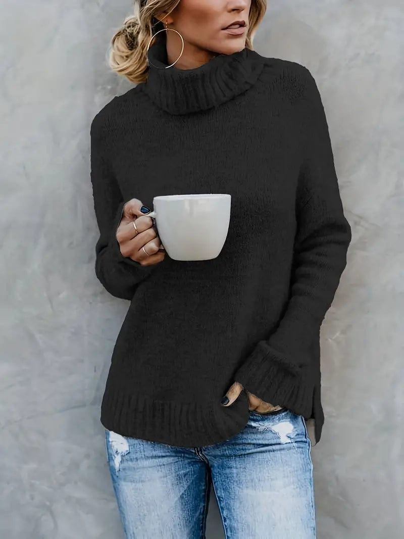 Clara - Sweater med rullekrave esbjerg-modehus