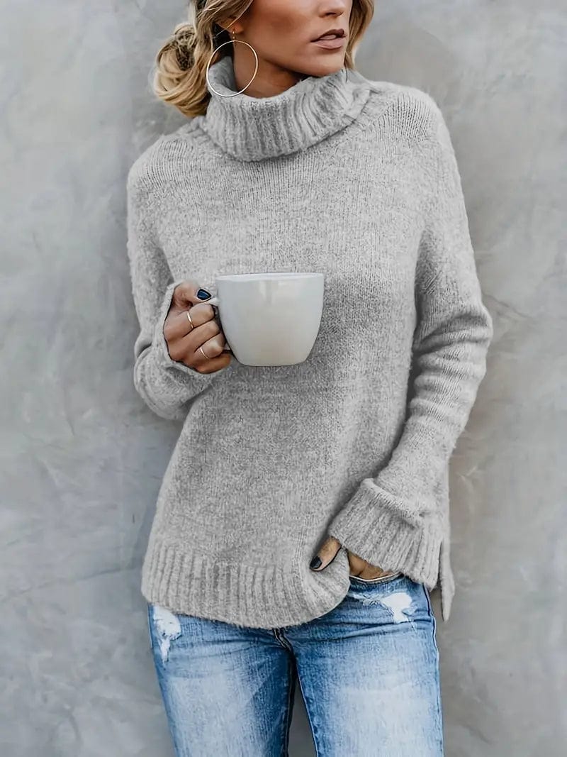 Clara - Sweater med rullekrave esbjerg-modehus