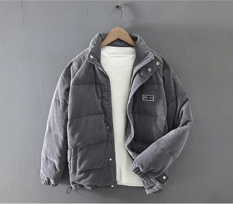 DEX - Gepolsterte Samt Hip-Hop-Modejacke esbjerg-modehus Coats & Jackets