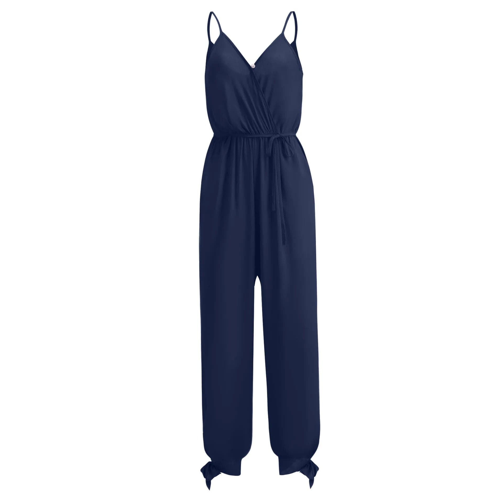 ELISHA - Jumpsuit mit Blumenmuster und hoher Taille esbjerg-modehus Jumpsuits