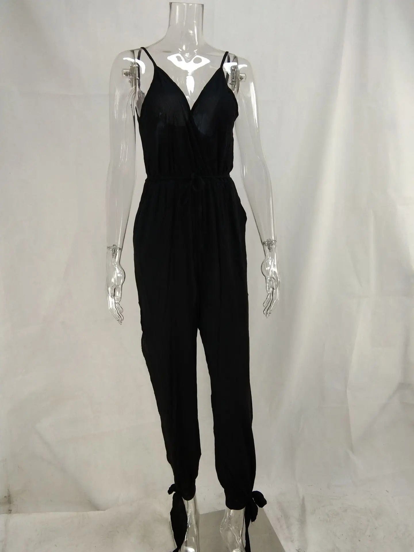 ELISHA - Jumpsuit mit Blumenmuster und hoher Taille esbjerg-modehus Jumpsuits