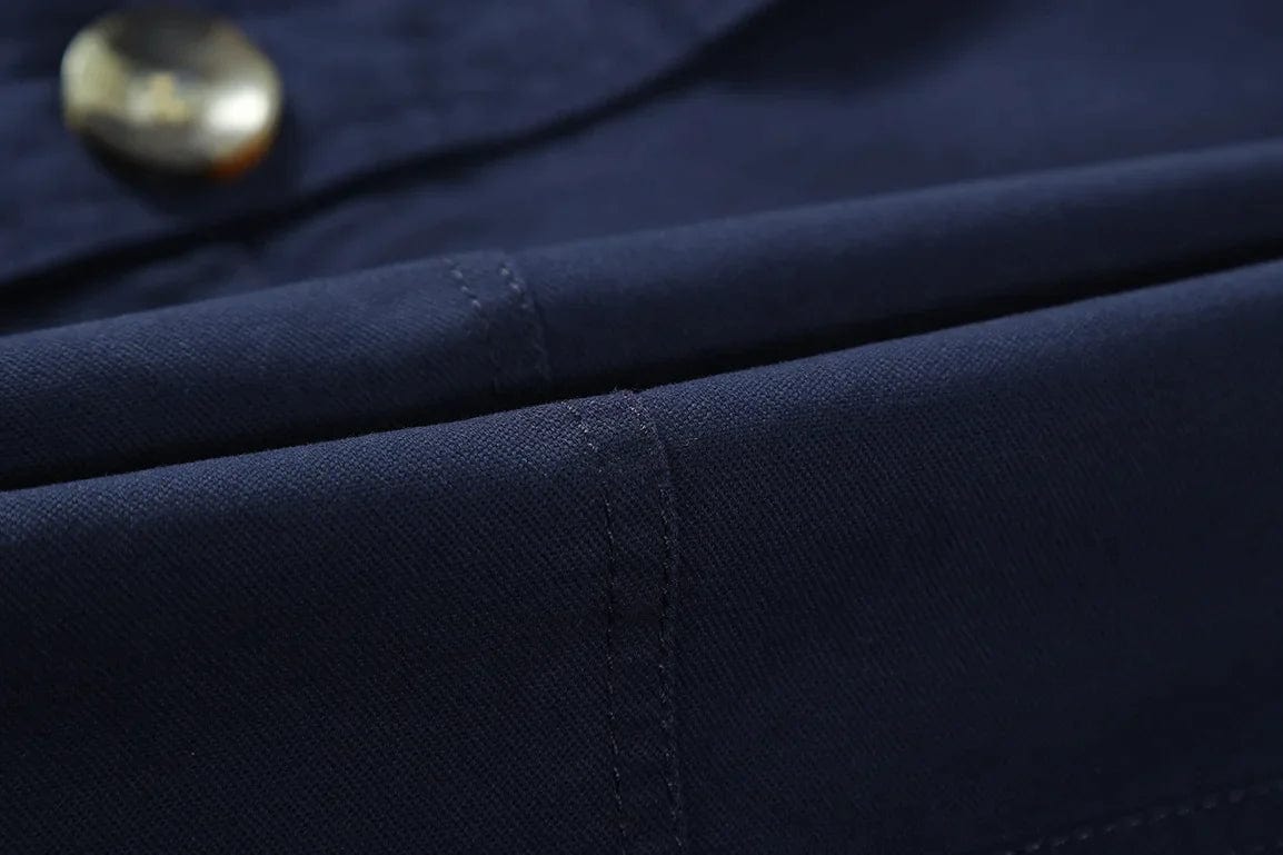 ERDMANN - Moderne lang trenchcoat til mænd esbjerg-modehus Coats & Jackets