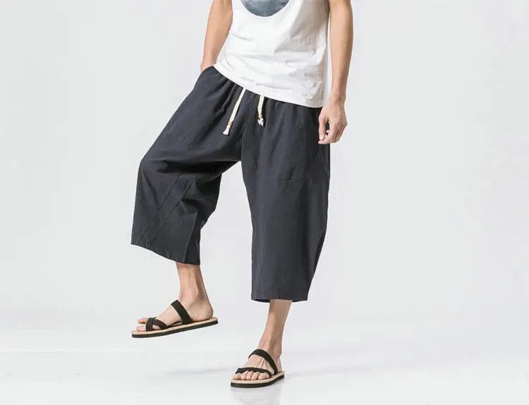 HARRY - Sommerlige, knælange sweatpants esbjerg-modehus Pants