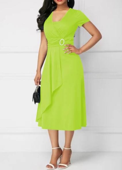 HERMINA - Langes Party Casual Elegant Neues Spitze esbjerg-modehus Casual Dresses