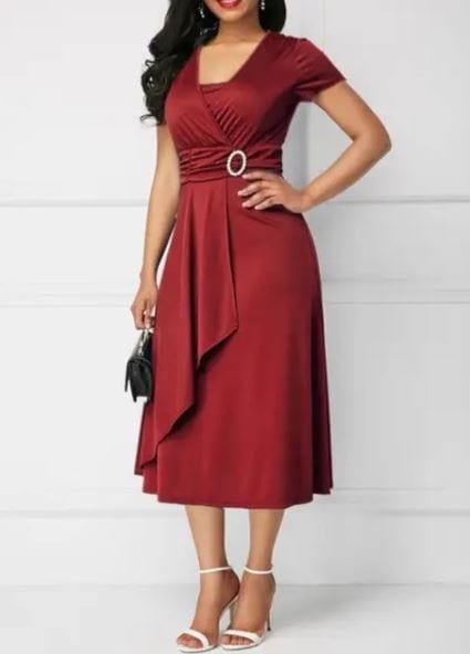 HERMINA - Langes Party Casual Elegant Neues Spitze esbjerg-modehus Casual Dresses