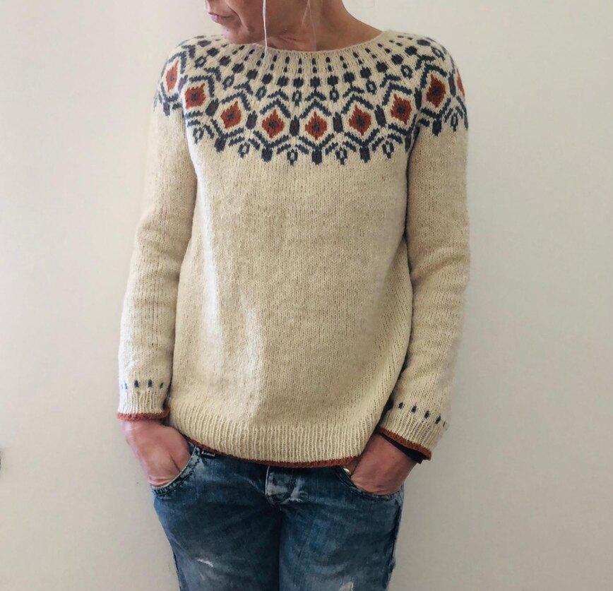 Isla - Unik sweater esbjerg-modehus