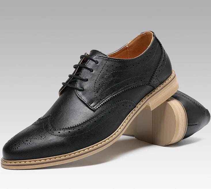 JUNIOR - Lässige Lederschuhe mit spitzer Kappe esbjerg-modehus SHOES