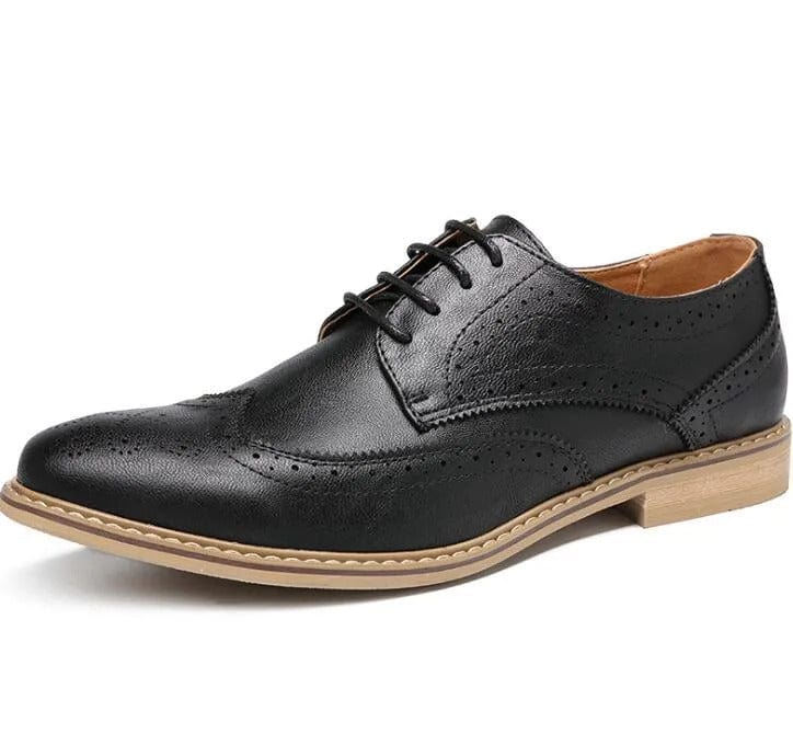 JUNIOR - Lässige Lederschuhe mit spitzer Kappe esbjerg-modehus SHOES