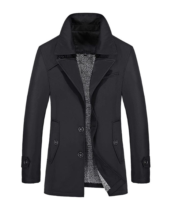 LOUIS - Moderne herretrenchcoat esbjerg-modehus Coats & Jackets