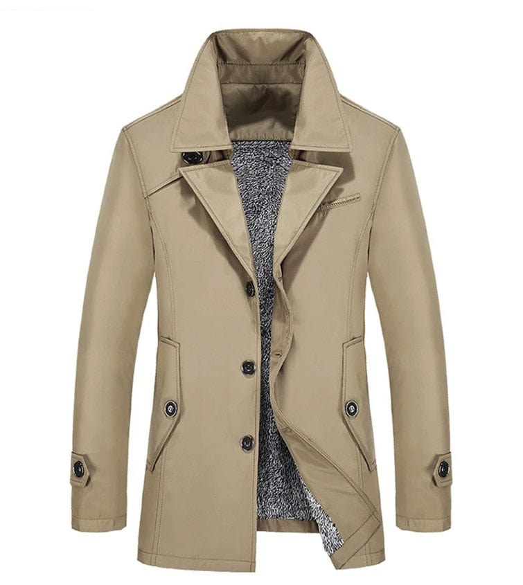 LOUIS - Moderne herretrenchcoat esbjerg-modehus Coats & Jackets