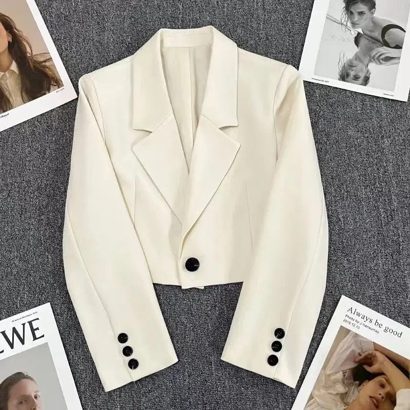 MARIAH - Mode Cropped Blazer Jacke esbjerg-modehus Coats & Jackets