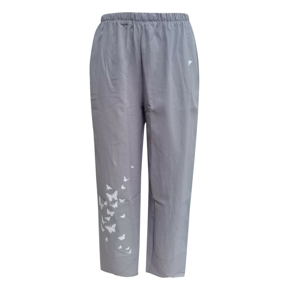 MATET - Elegant buks med blomstertryk esbjerg-modehus Pants