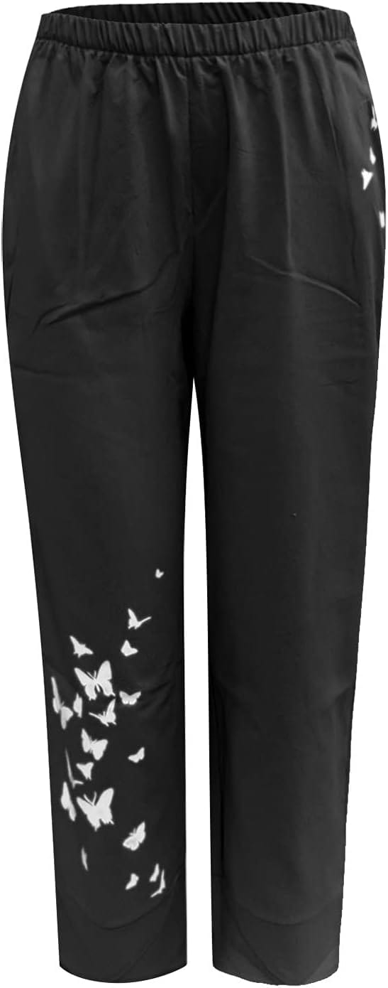 MATET - Elegant buks med blomstertryk esbjerg-modehus Pants