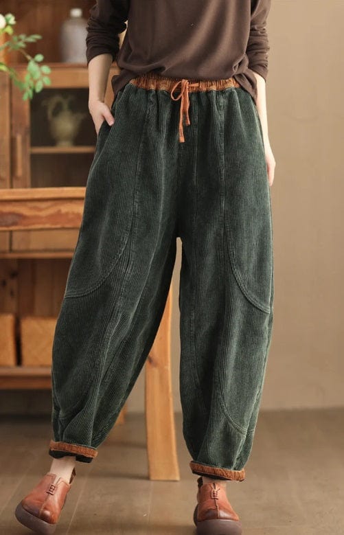 Millie - Damenmodische Cordhose esbjerg-modehus Pants