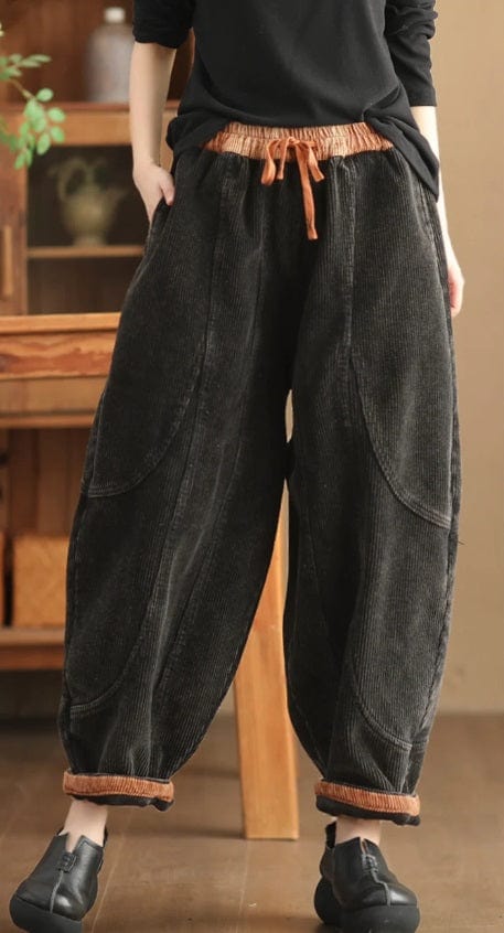 Millie - Damenmodische Cordhose esbjerg-modehus Pants