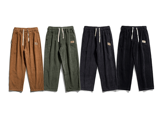 Milo- Herrenmodische Cordhose im Vintage-Stil esbjerg-modehus Pants