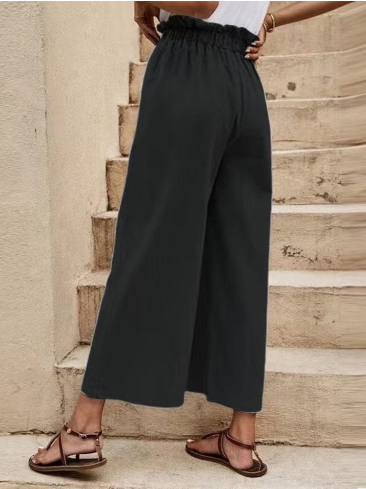 MIRABELLE - Moderne bukser med elastisk talje esbjerg-modehus Pants