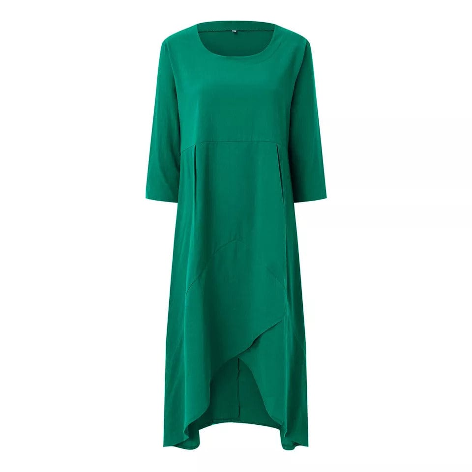 MITCH - Vintage Lockeres Midi-Kleid esbjerg-modehus Dress