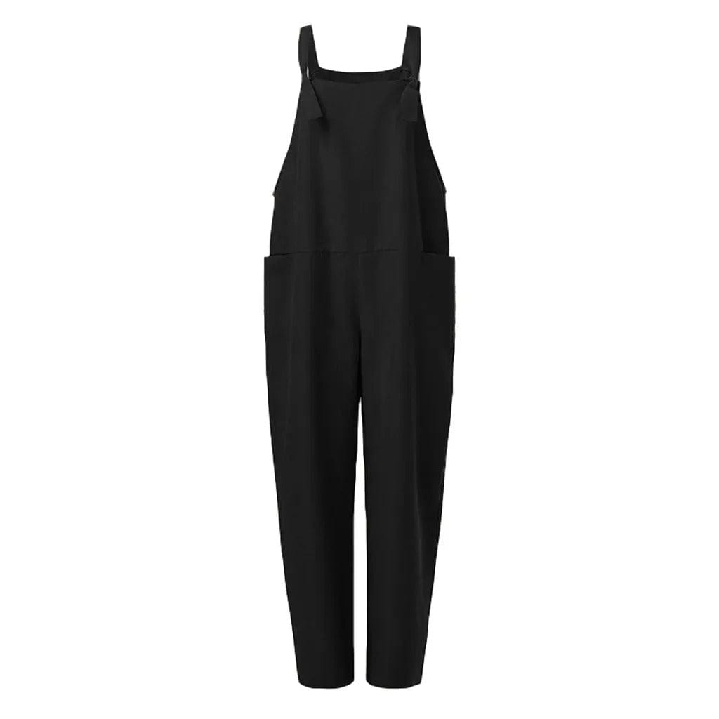 MOIRA - Overall Jumpsuit aus locker gebundener Baumwolle und Leinen esbjerg-modehus Jumpsuits