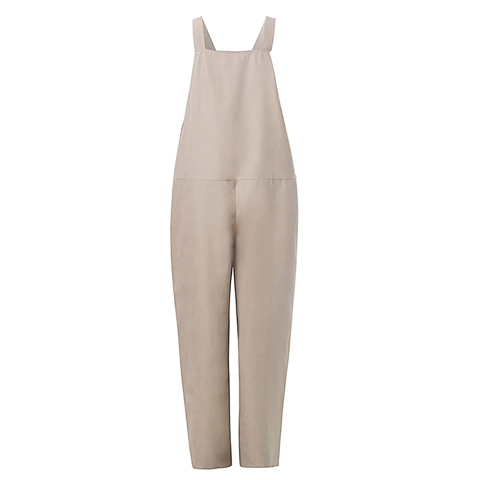 MOIRA - Overall Jumpsuit lavet af løst bundet bomuld og hør er et must-have til din sommermodekollektion esbjerg-modehus Jumpsuits