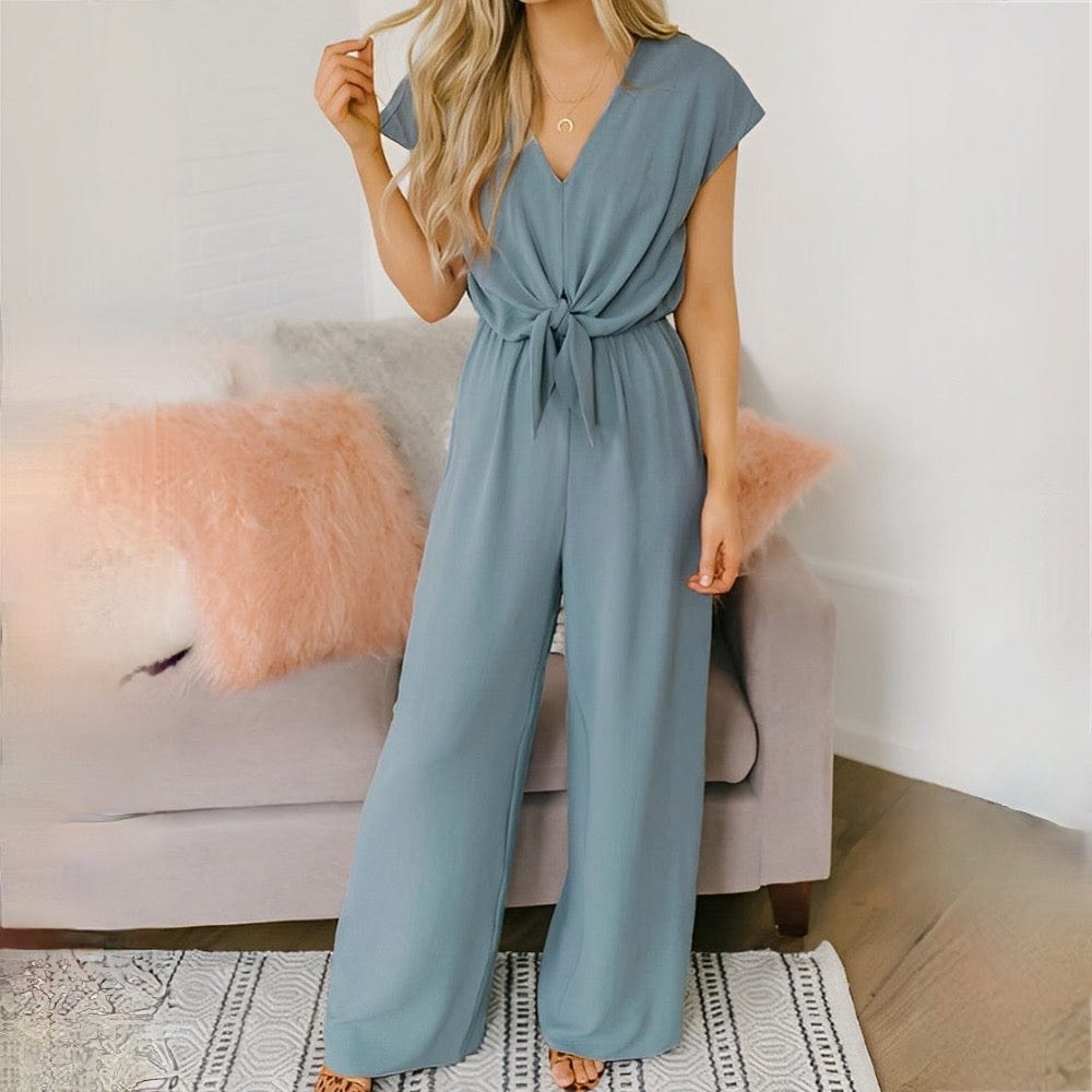 OLIVIA - Rygfri, løs jumpsuit esbjerg-modehus