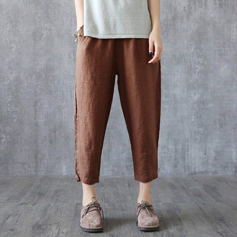 RODESSA - Modische High-Waist-Haremshose esbjerg-modehus Pants