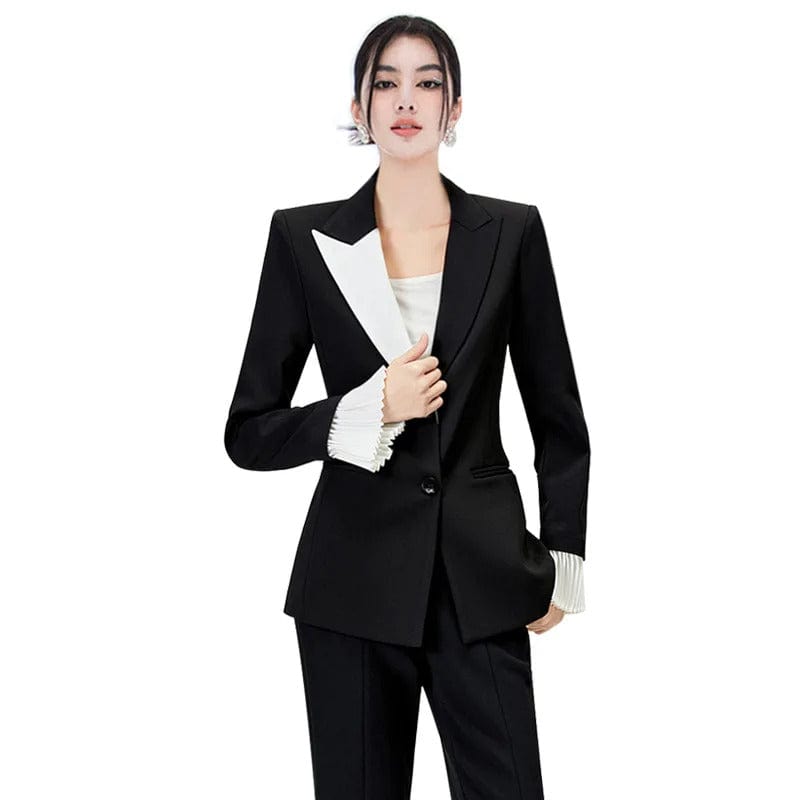 ROVIE - Büro-Damen-Blazer-Sets esbjerg-modehus Casual