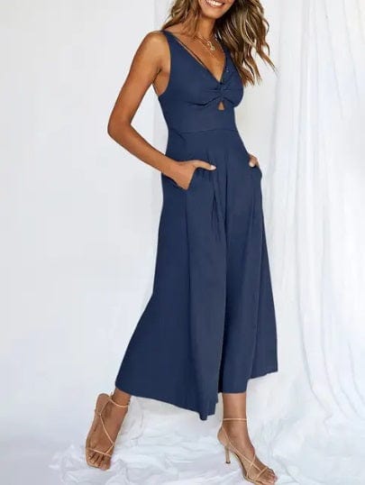 SLOANE - Ärmelloses Elegantes Overall mit Weitem Bein esbjerg-modehus Casual Dresses