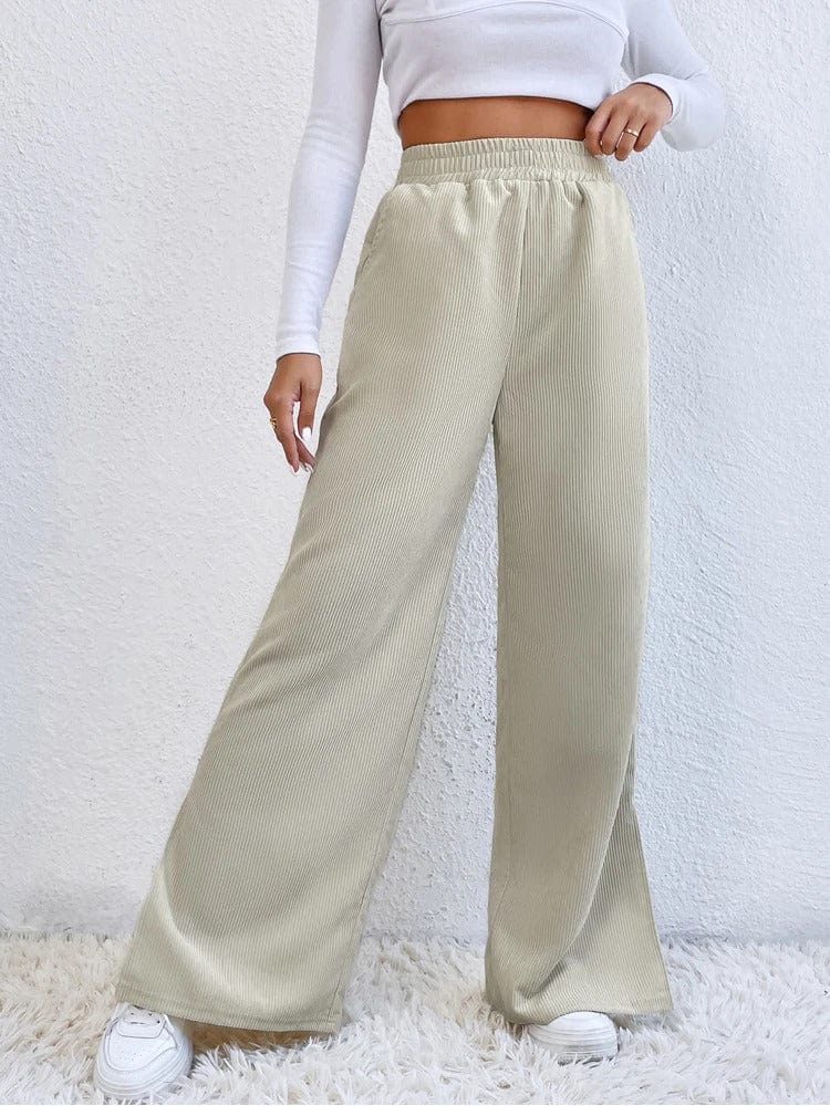 STEPHANIE - Cordhose mit seitlichem Schlitz esbjerg-modehus Pants