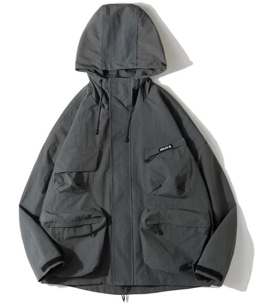 WENG - Lässige Windbreaker Cargo-Jacke esbjerg-modehus Coats & Jackets