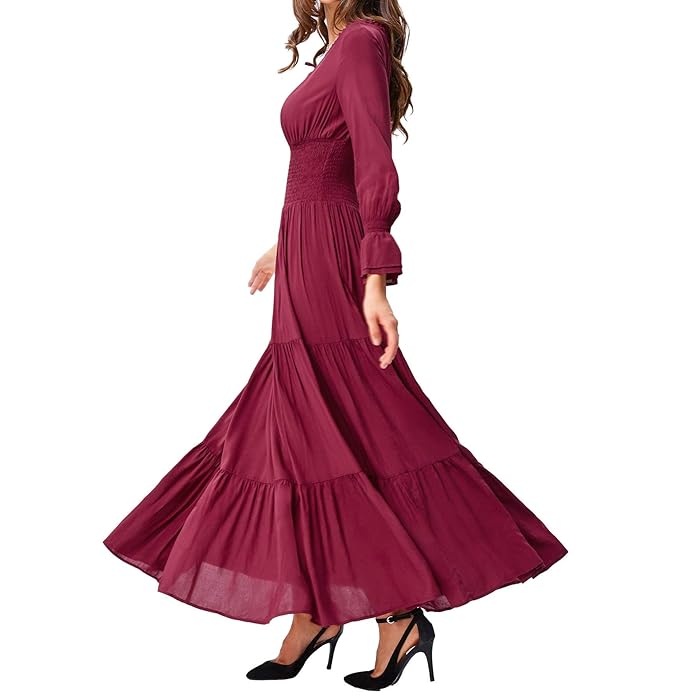 YOELLE - Medieval Vintage Langarmkleid esbjerg-modehus Dress