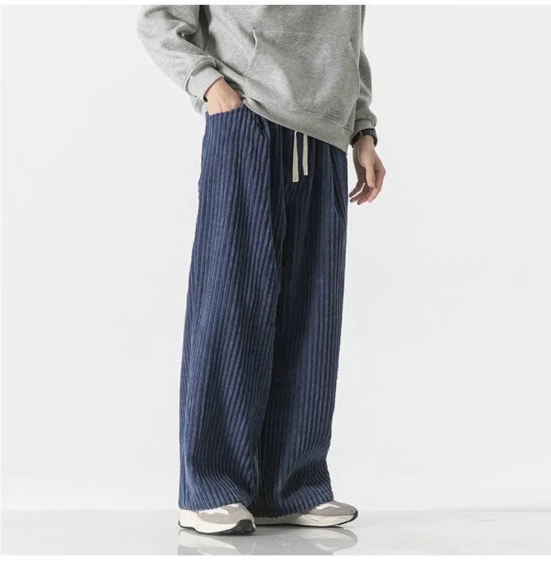 YOHAN - Modische oversized Cordhosen esbjerg-modehus Pants