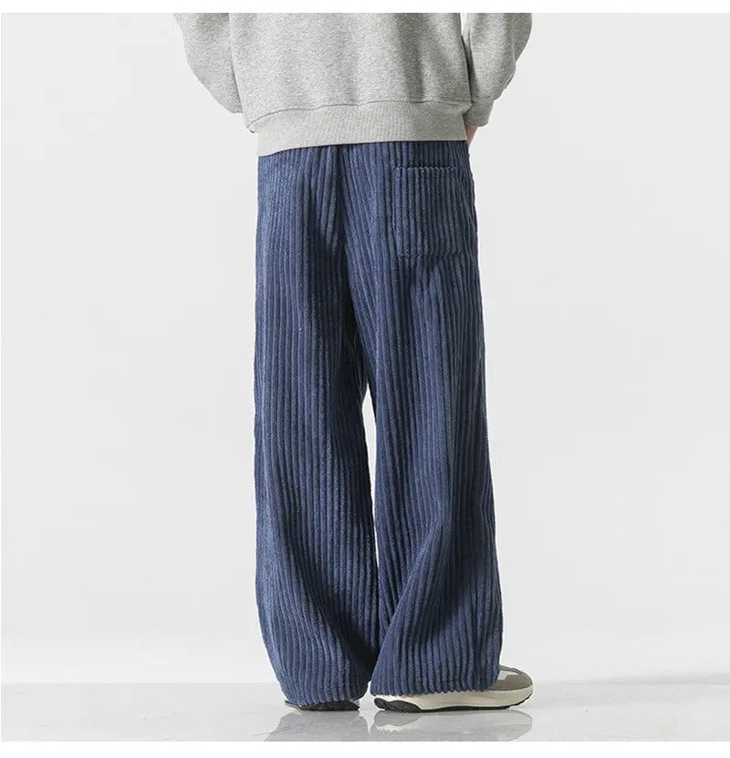 YOHAN - Modische oversized Cordhosen esbjerg-modehus Pants